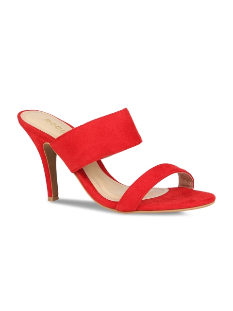 

Rocia Women Red Solid Stilettos