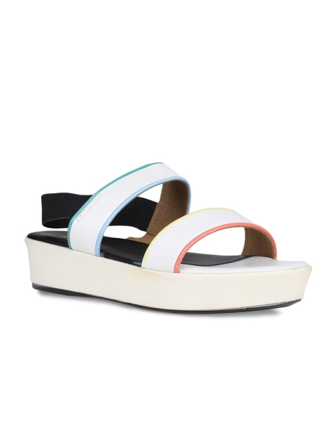 

Rocia Women White Solid Flatforms