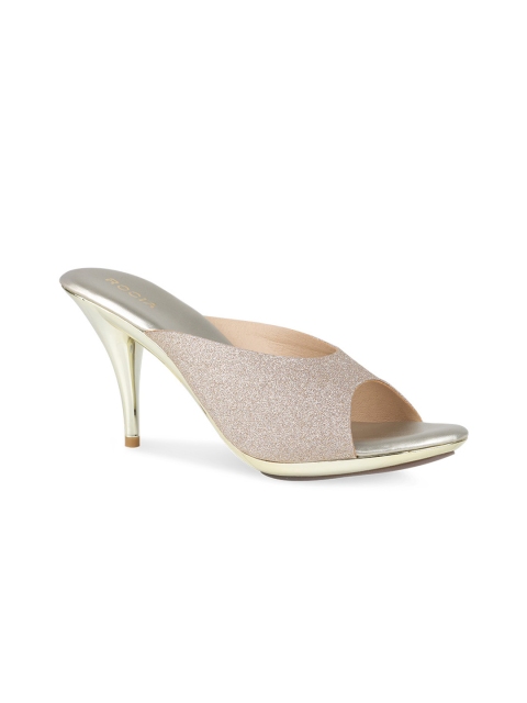 

Rocia Women Gold-Toned Solid Stilettos