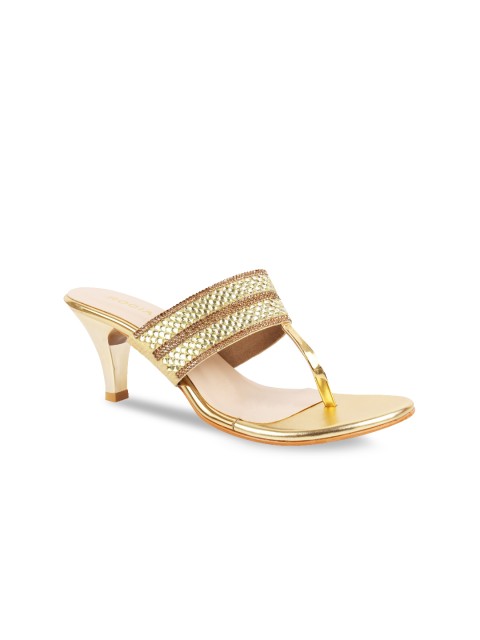

Rocia Women Gold-Toned Solid Stilettos