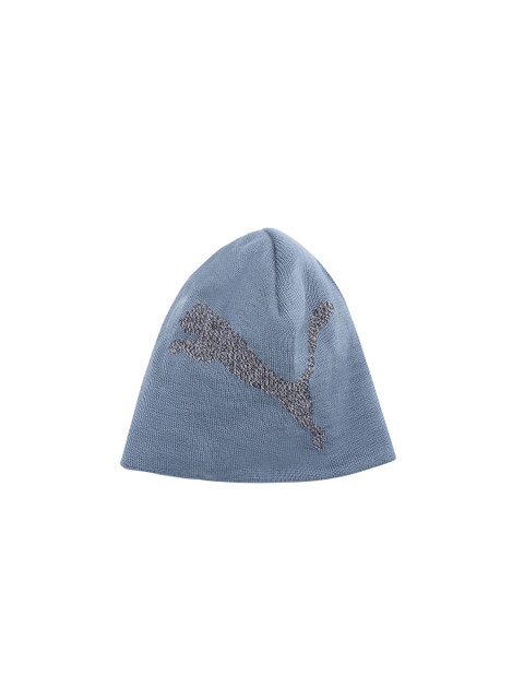 

Puma Unisex Blue Printed Ess Logo Beanie