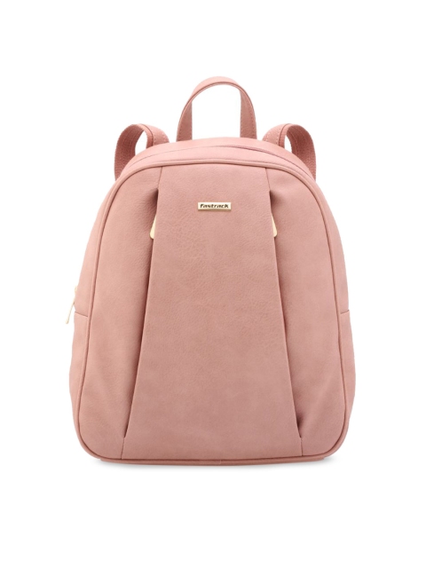 

Fastrack Women Pink Solid Backpack