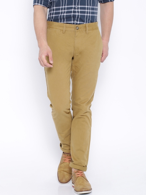 

People Khaki Slim Fit Chino Trousers