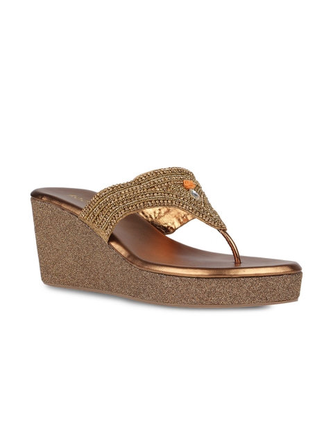 

Rocia Women Copper-Toned Solid Heels
