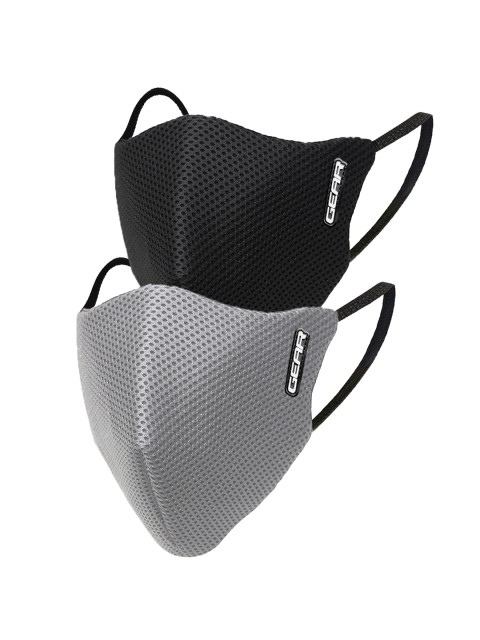 

Gear Adults Multicolored Pack of 2 OXYMAX G95 Reusable 6-Layer Outdoor Protection Masks, Multi