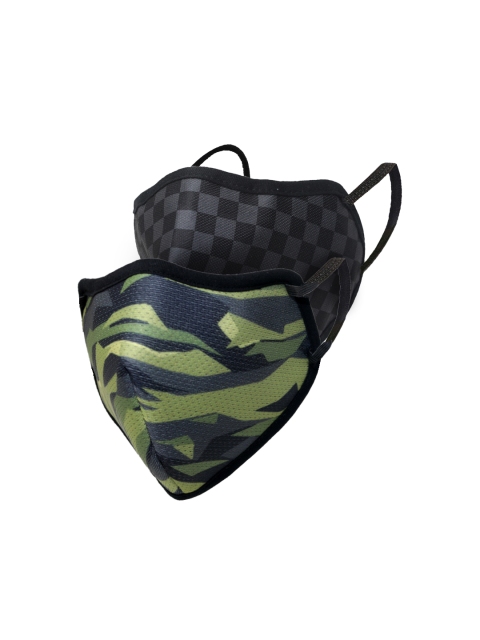 

Gear Adults Multicolored Pack of 2 BREATHEASY G95 6-Layer Reusable Outdoor Protection Mask, Multi