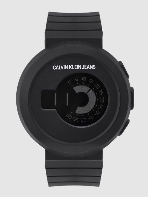 

Calvin Klein Men Black Digiro CKJ G Swiss Made Digital Watch KAN514D1