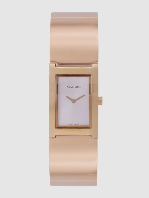 

Calvin Klein Women White Swiss Analogue Watch K9C2N616