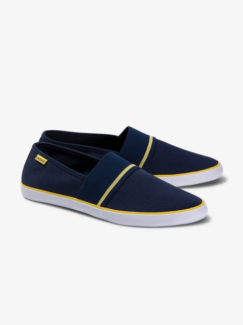 

Lacoste Men Navy Blue Slip-On Sneakers