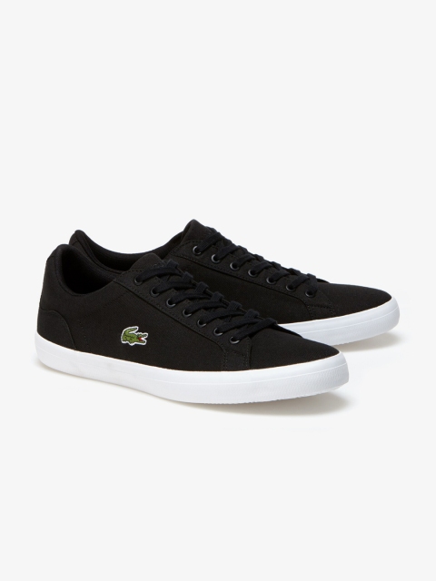 

Lacoste Men Black Solid Sneakers