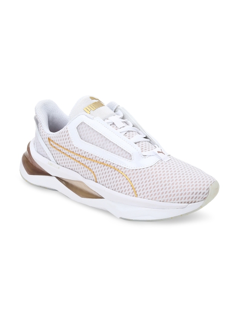 

Puma Women White Mesh Running Shoes