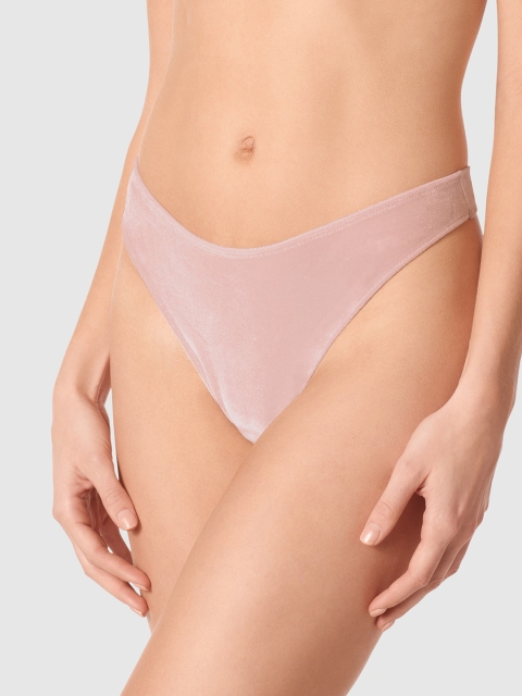 

La Senza Women Rose Thong Briefs 11164175-02RG, Nude