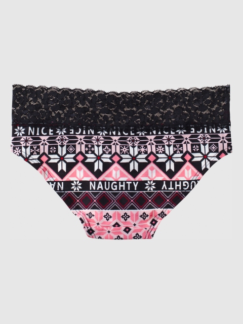 

La Senza Women Assorted Remix Cotton Hipster Briefs 11158872-4PJT