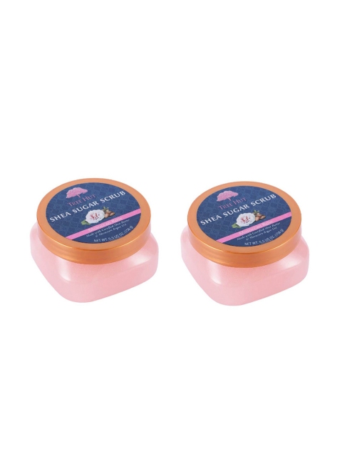 

Tree Hut Pack of 2 Moroccan Rose Shea Sugar Scrub 156 g each, Pink