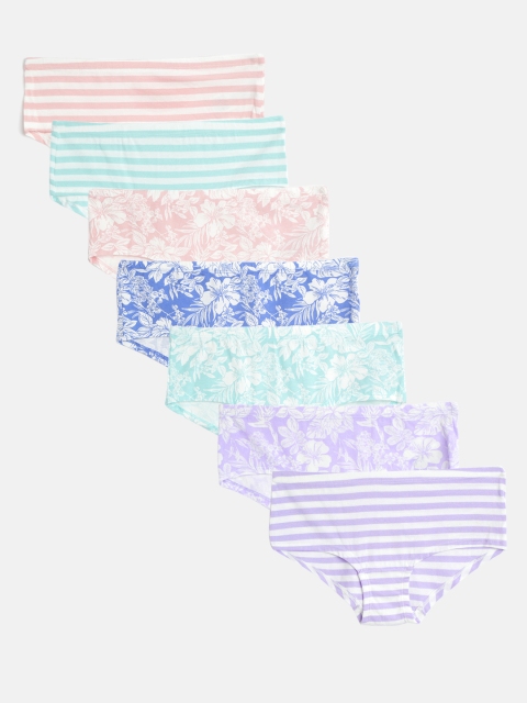 

Marks & Spencer Girls Pack of 7 Basic Briefs, Blue