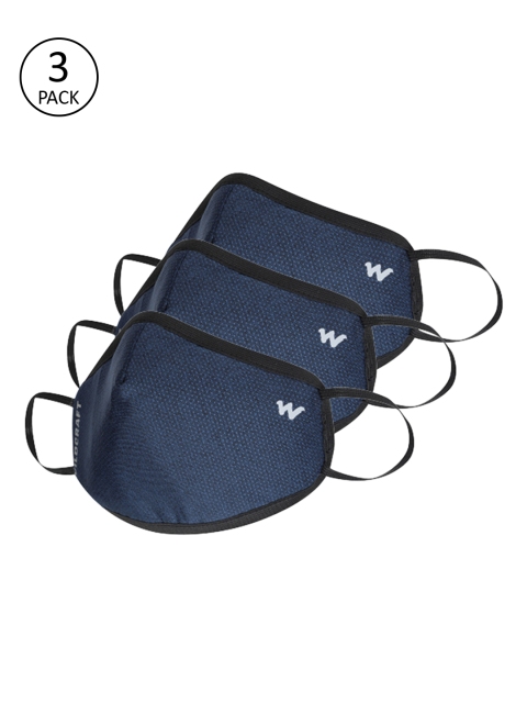 

Wildcraft Adults Blue Pack of 3 6-Ply W95+ Protective Outdoor Masks