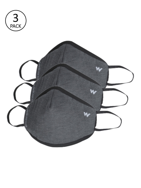

Wildcraft Adults Grey 3 Pcs 3-Ply W95+ Protective Outdoor Masks