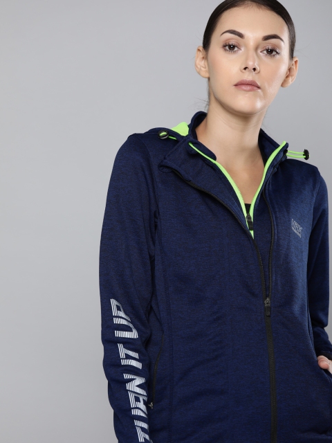 

HRX by Hrithik Roshan Women Navy Blue Tbc Solid Rapid-Dry Training Sweatshirt