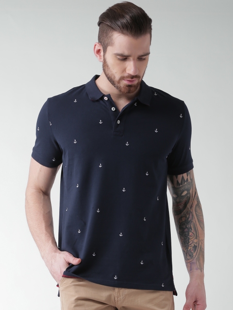 

Celio Navy Embroidered Polo T-shirt, Navy blue