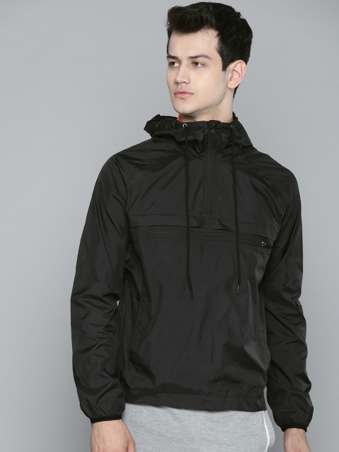 

HRX by Hrithik Roshan Men Black Solid Water Repellent Rapid-Dry Running Jacket