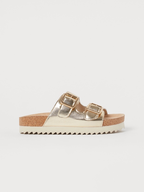 

H&M Girls Gold-Toned Sandals