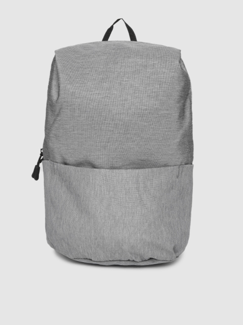 

ROYAL SON Unisex Grey Melange Solid Backpack