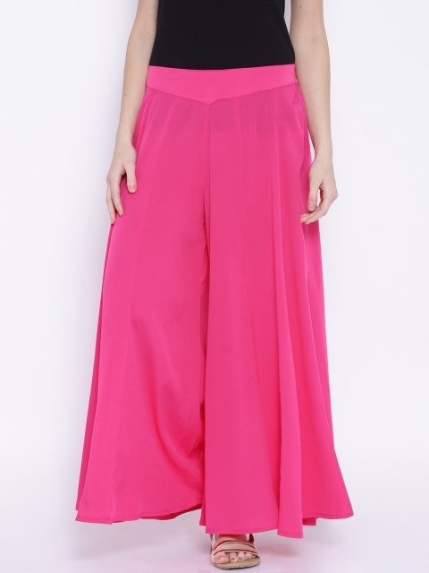 

Aurelia Pink Palazzo Trousers