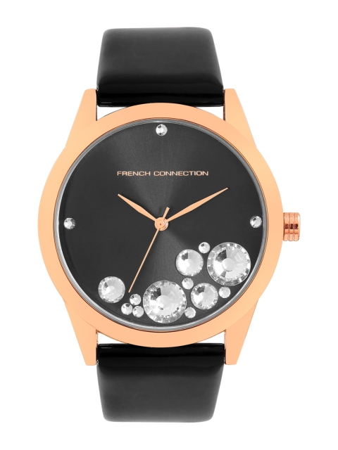 

French Connection Women Black Analogue Watch FC1117RGB