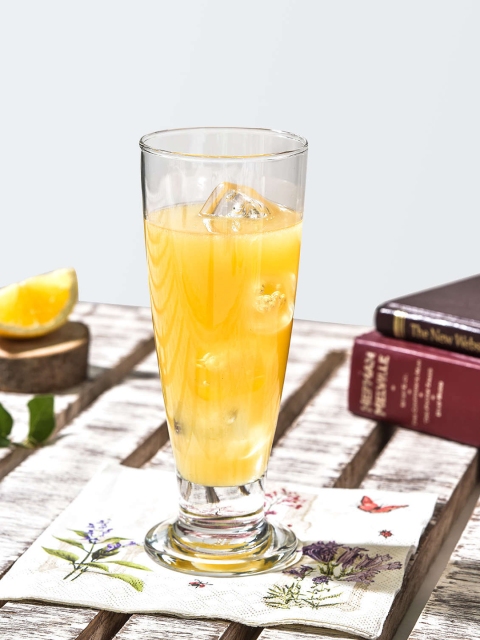 

TIARA FOOTED Transparent Set Of 6 Hurricane Glass 395ml