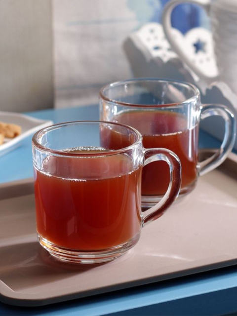 

Ocean Transparent Set Of 6 Solid Glass Mugs