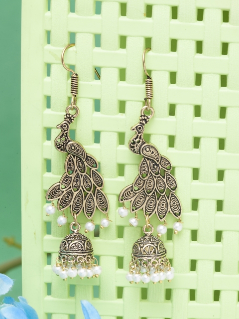 

Stoln Gold Plated Classic Jhumkas