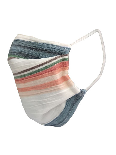 

nestroots Adults Multicoloured 2-Ply Reusable Cloth Mask, Multi