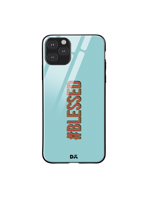 

DailyObjects Blue & Red Blessed iPhone 11 Pro Max Glass Case