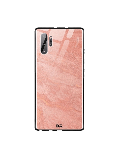 

DailyObjects Pink Marble Sand Samsung Galaxy Note 10 Plus Glass Mobile Cover