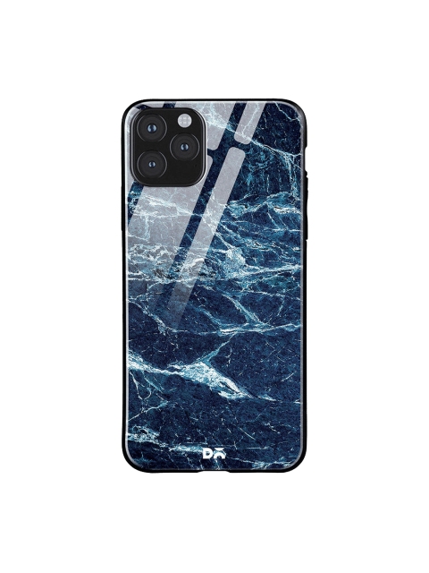 

DailyObjects Blue Sea Marble iPhone 11 Pro Glass mobile Cover