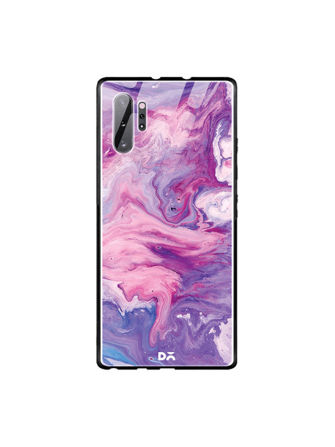 

DailyObjects Pink & Purple Marble Unicorn Samsung Galaxy Note 10 Plus Glass Mobile Case