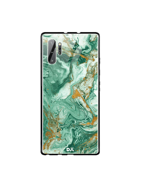 

DailyObjects Sea Green & Gold-Toned Marble Forest Samsung Galaxy Note 10 Plus Glass Mobile Case