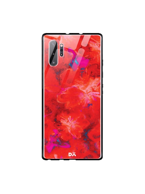 

DailyObjects Red Marble Flowers Samsung Galaxy Note 10 Plus Glass Mobile Case