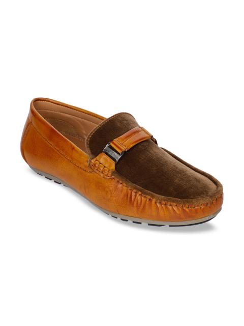 

Bruno Manetti Men Tan Brown Loafers