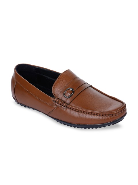 

Bruno Manetti Men Tan Brown Loafers
