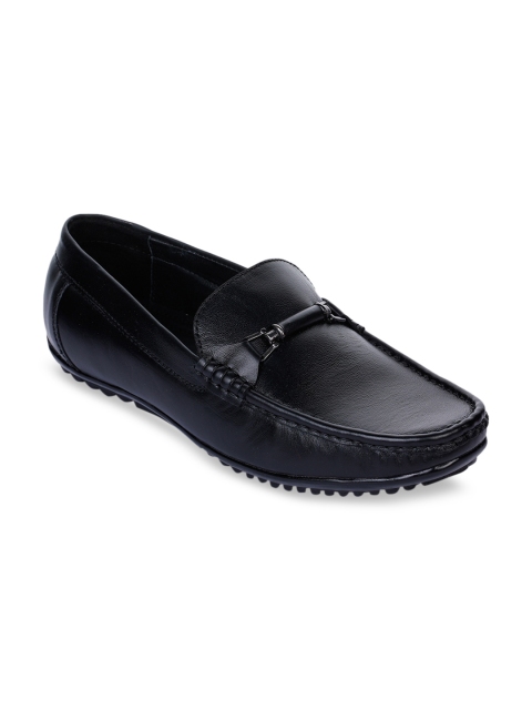

Bruno Manetti Men Black Loafers