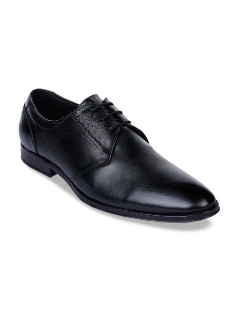 

Bruno Manetti Men Black Solid Formal Derbys