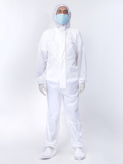 

Wildcraft Unisex White Hypashield Hz10k Reusable Hazmat Suit