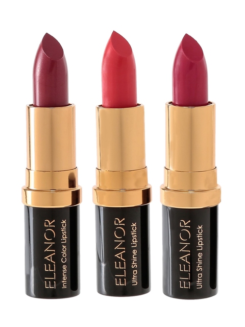 

ELEANOR Set of 3 Bullet Lipsticks, Red