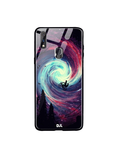 

DailyObjects Black & Purple Printed Adventure Time Oppo Realme 3 Pro Glass Case