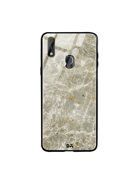 

DailyObjects Grey Marble Oppo Realme 3 Pro Glass Case
