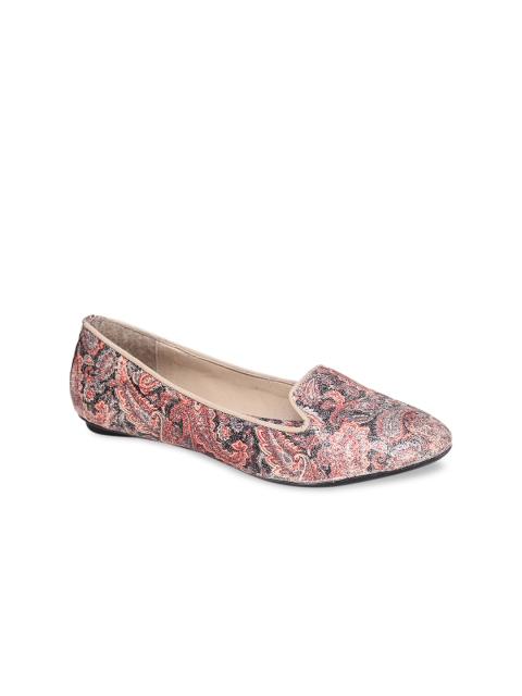 

Bruno Manetti Women Pink Printed Ballerinas