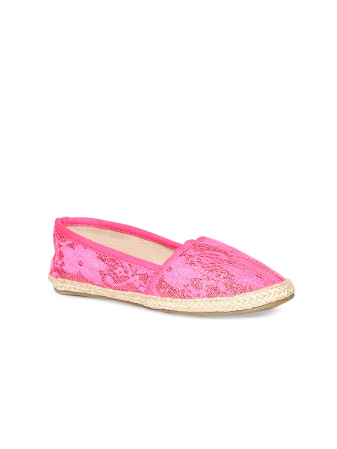 

The Childrens Place Girls Pink Espadrilles