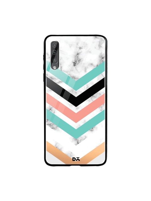 

DailyObjects White & Black Marble III 38 Samsung Galaxy A70S Glass Mobile Cover