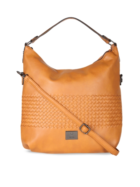 

Allen Solly Woman Tan Textured Hobo Bag